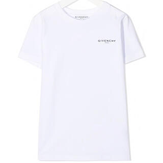 ジバンシィ(GIVENCHY)の【新作】ジバンシィ　シンプルロゴTシャツ　ホワイト　12(Tシャツ(半袖/袖なし))