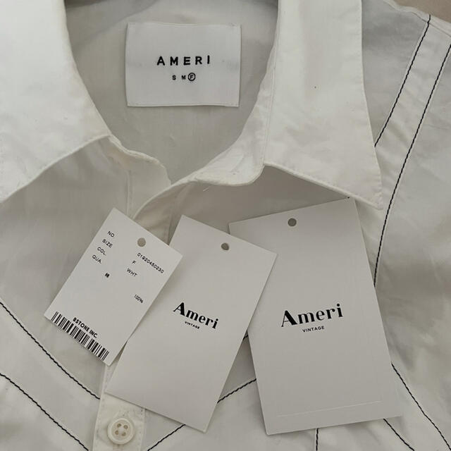 Ameri VINTAGE(アメリヴィンテージ)のAmeriアメリヴィンテージ BUSTIER INTEGRATED SHIRTS レディースのトップス(シャツ/ブラウス(長袖/七分))の商品写真