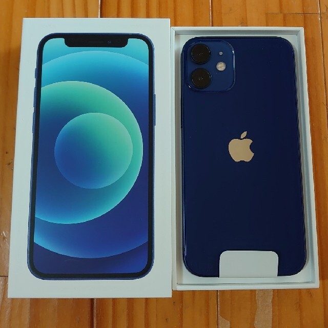 Apple - iPhone12 mini 64GB SIMフリー ブルーの通販 by ひよぴよ's shop｜アップルならラクマ