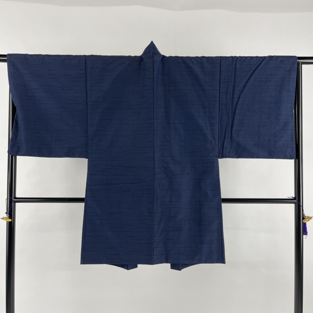 男着物 美品 秀品 身丈146cm 裄丈67cm 正絹 【中古】 メンズの水着/浴衣(着物)の商品写真