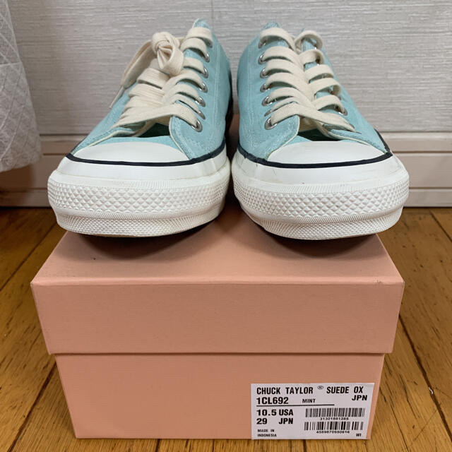 ADDICT(アディクト)のコンバース　アディクト　ミント CHUCK TAYLOR SUEDE MINT メンズの靴/シューズ(スニーカー)の商品写真