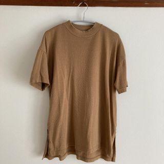 ムジルシリョウヒン(MUJI (無印良品))のMUJI クルーネックTシャツ ベージュ(Tシャツ(半袖/袖なし))