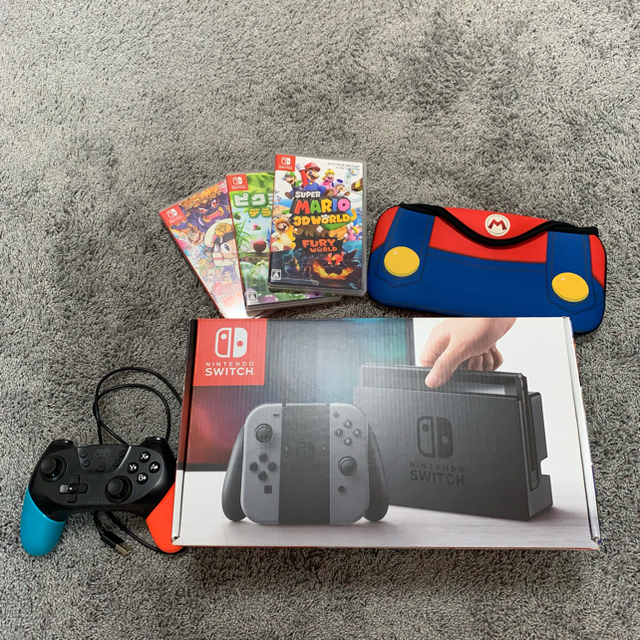 任天堂Switch +ソフト+コントローラー  今月中まで