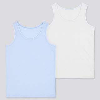 ユニクロ(UNIQLO)の【maaako*♪様専用】ユニクロ エアリズムコットンブレンドタンクトップ(肌着/下着)