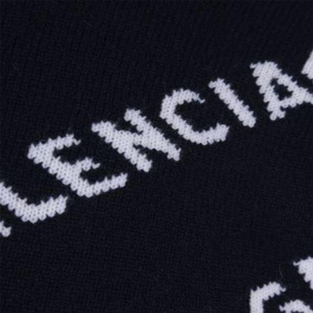 Balenciaga(バレンシアガ)の●新品/正規品●BALENCIAGA ALLOVER ロゴ クルーネック ニット メンズのトップス(ニット/セーター)の商品写真