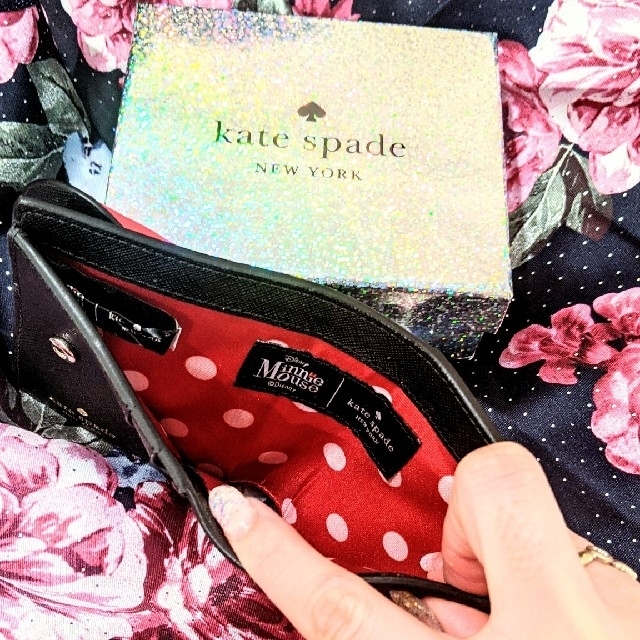 kate spade new york(ケイトスペードニューヨーク)のkate spade♥Disney✨ミニーちゃんデザイン💖折りたたみ財布👛 レディースのファッション小物(財布)の商品写真