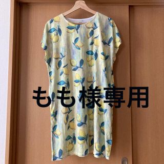 グラニフ(Design Tshirts Store graniph)のグラニフ ラウンドネックワンピース(ミニワンピース)