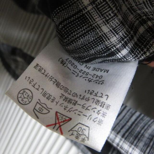 NO ID.(ノーアイディー)のNO ID.ノーアイディー チェック柄 七分袖 ロング丈 シャツ メンズのトップス(シャツ)の商品写真