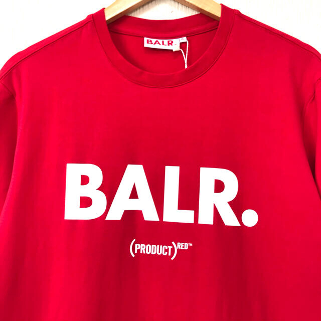 F.C.R.B.(エフシーアールビー)の訳あり出品☆ 本物 新品 3XL ♪ BALR RED Tシャツ ボーラー 赤  メンズのトップス(Tシャツ/カットソー(半袖/袖なし))の商品写真