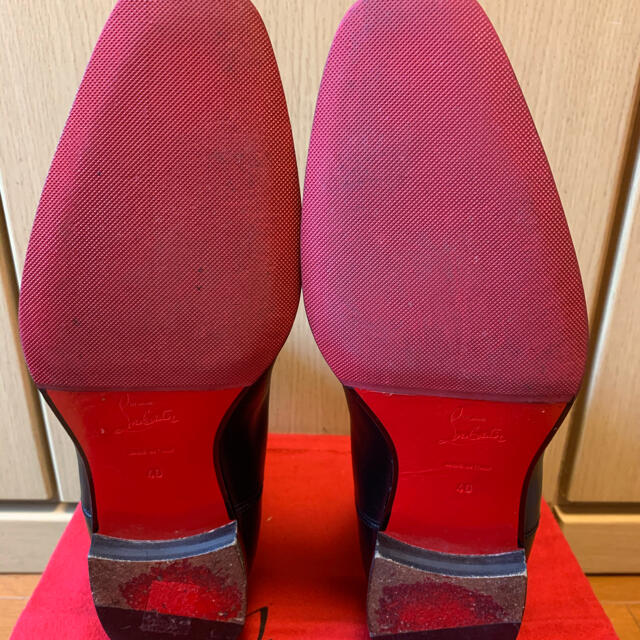 Christian Louboutin(クリスチャンルブタン)の正規 Christian Louboutin ルブタン サイドゴア ブーツ メンズの靴/シューズ(ブーツ)の商品写真