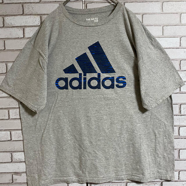 adidas(アディダス)の90s 古着 アディダス Tシャツ ロゴプリント ビッグシルエット ゆるだぼ メンズのトップス(Tシャツ/カットソー(半袖/袖なし))の商品写真