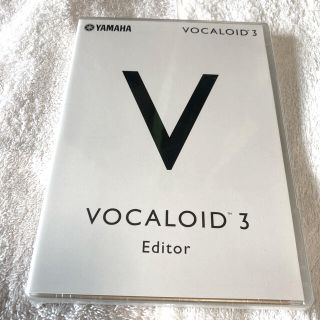 ヤマハ(ヤマハ)のVOCALOID3 Editor 新品未開封(DAWソフトウェア)