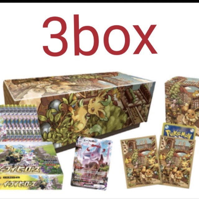 Box/デッキ/パックイーブイヒーローズ 3box