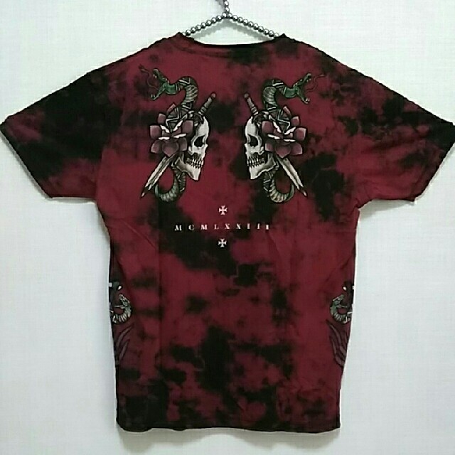 Ed Hardy(エドハーディー)のAFFLICTION Reversible MEDUSA REVENGE 新品 メンズのトップス(Tシャツ/カットソー(半袖/袖なし))の商品写真