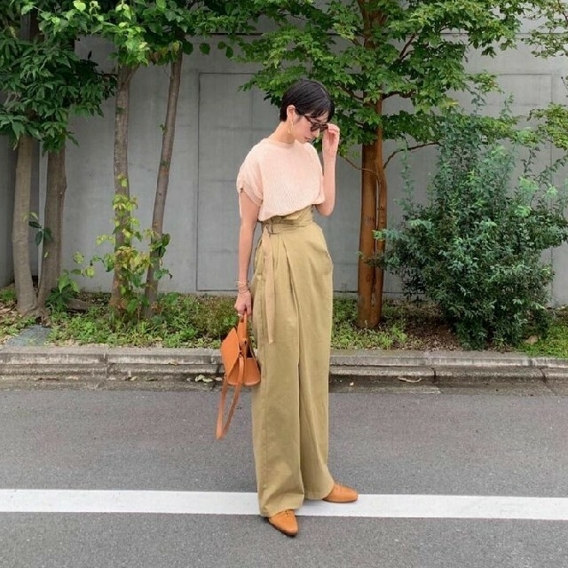 STUDIOUS(ステュディオス)の【新品】CLANE クラネ / ASYMMETRY WORK PANTS レディースのパンツ(カジュアルパンツ)の商品写真