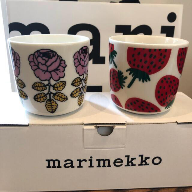 marimekko(マリメッコ)のマリメッコ　マンシッカ　ヴィヒキルース　ラテマグ インテリア/住まい/日用品のキッチン/食器(食器)の商品写真