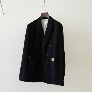 サンシー(SUNSEA)のsunsea SNM BLUE 2 Double breasted jacket(テーラードジャケット)