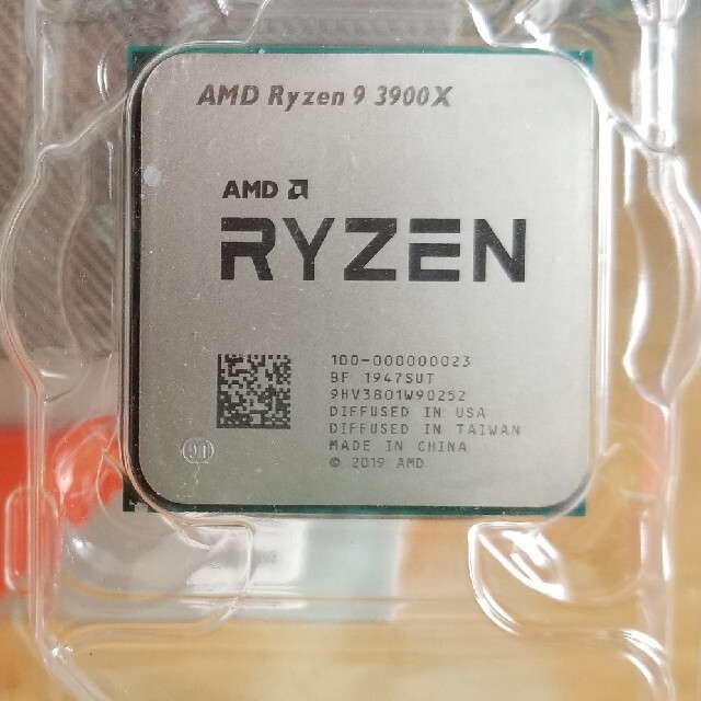 Ryzen 9 3900X スマホ/家電/カメラのPC/タブレット(PCパーツ)の商品写真