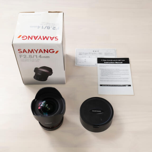 SAMYANG サムヤン 14mm F2.8 IF ED UMC キヤノン用 スマホ/家電/カメラのカメラ(レンズ(単焦点))の商品写真