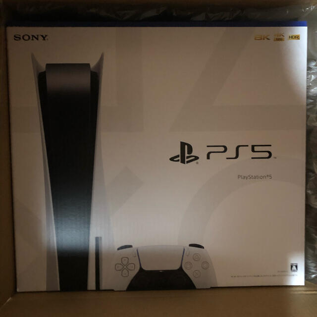 PlayStation(プレイステーション)の新品　PS5 ps5 エンタメ/ホビーのゲームソフト/ゲーム機本体(家庭用ゲーム機本体)の商品写真