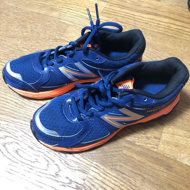 New Balance(ニューバランス)のニューバランス　NEW BALANCE jr.  シューズ　21.5 キッズ/ベビー/マタニティのキッズ靴/シューズ(15cm~)(スニーカー)の商品写真