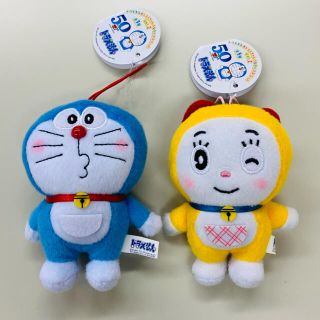 新品タグ付　ドラえもん　ドラミちゃんマスコットキーホルダーセット　大 (キーホルダー)