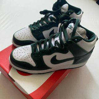 ナイキ(NIKE)のNIKE DUNK HIGH "PRO GREEN"(スニーカー)