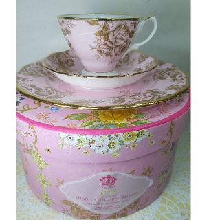 ロイヤルアルバート(ROYAL ALBERT)の新品未使用ロイヤルアルバート100周年記念1960GOLDENLOSES(食器)