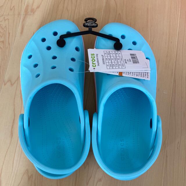 crocs(クロックス)のラス6  23 クロックバンド　パステルカラー　水色 レディースの靴/シューズ(サンダル)の商品写真