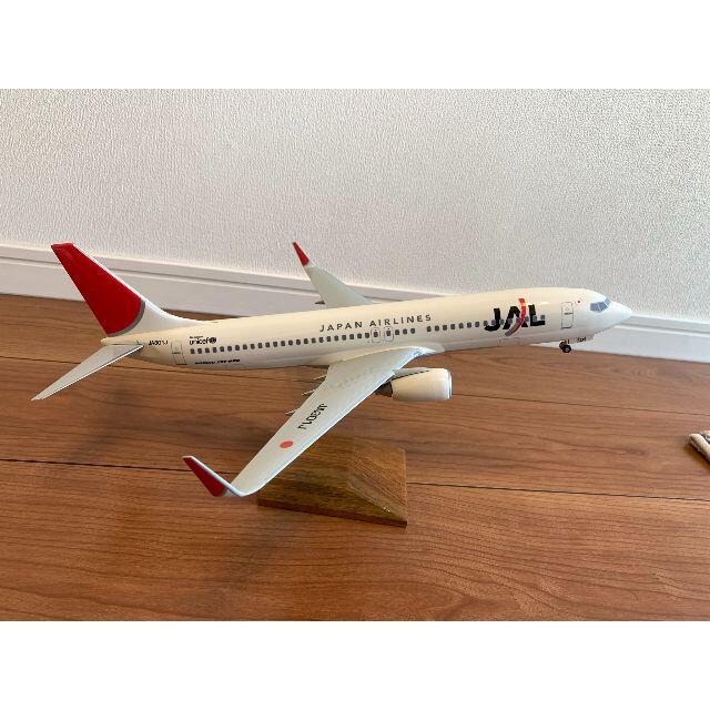 日本航空 JAL ボーイング737-800模型　1/100　旧塗装
