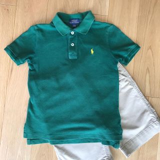 ポロラルフローレン(POLO RALPH LAUREN)のポロ　ラルフローレン　120 半袖　ポロシャツ　キッズ　(Tシャツ/カットソー)