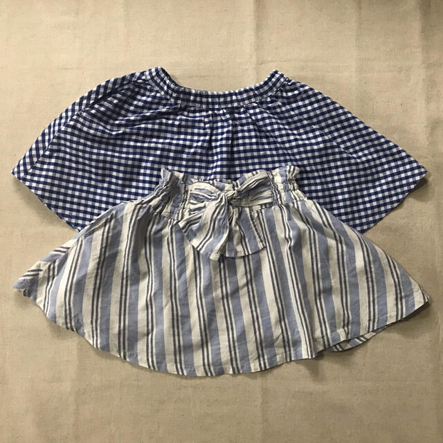 Seraph(セラフ)のスカート 110 2枚セット キッズ/ベビー/マタニティのキッズ服女の子用(90cm~)(スカート)の商品写真