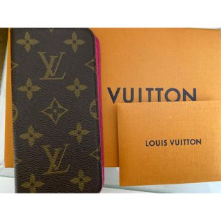 ルイヴィトン(LOUIS VUITTON)のLOUIS VUITTON iPhoneケース 美品(iPhoneケース)