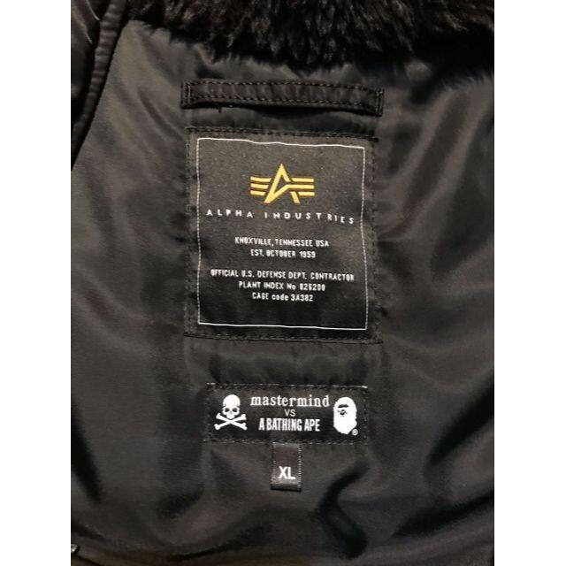 A BATHING APE(アベイシングエイプ)のエイプ×マスターマインド×アルファ★20SS N-3B ミリタリージャケット メンズのジャケット/アウター(ミリタリージャケット)の商品写真