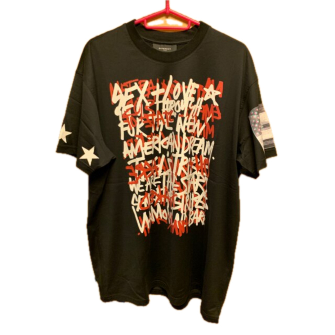 品番13F7365651正規 Givenchy ジバンシィ グラフィティー Tシャツ