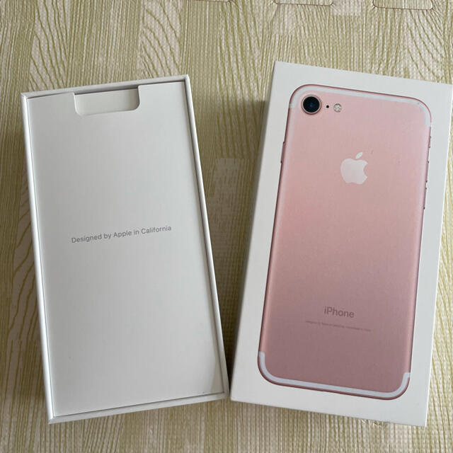 Apple - iPhone iPhone7 空き箱 箱 空箱 ケース ピンク Appleの通販 by あぁたん's shop｜アップルならラクマ