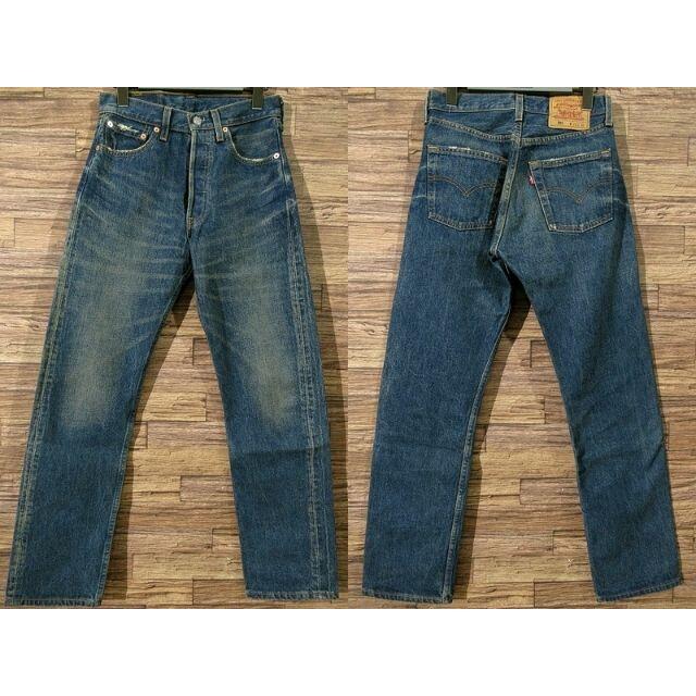 Levi's(リーバイス)の新品 00年製 米国製 Levi's リーバイス 501 加工 デニム W28 メンズのパンツ(デニム/ジーンズ)の商品写真