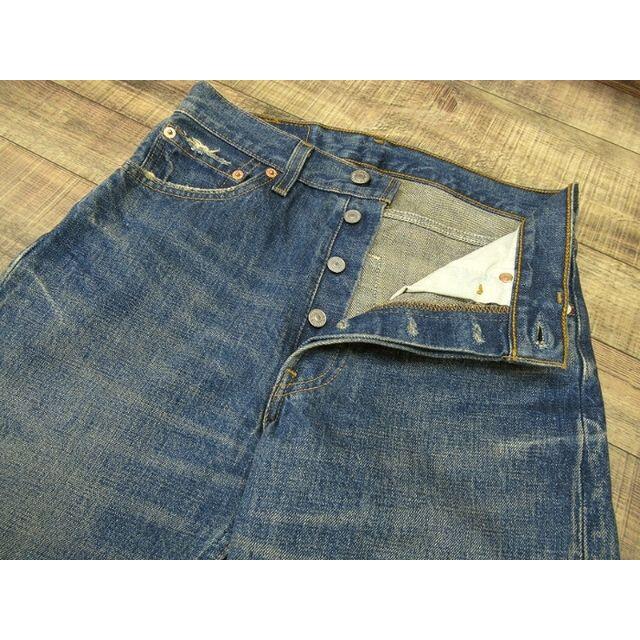 Levi's(リーバイス)の新品 00年製 米国製 Levi's リーバイス 501 加工 デニム W28 メンズのパンツ(デニム/ジーンズ)の商品写真