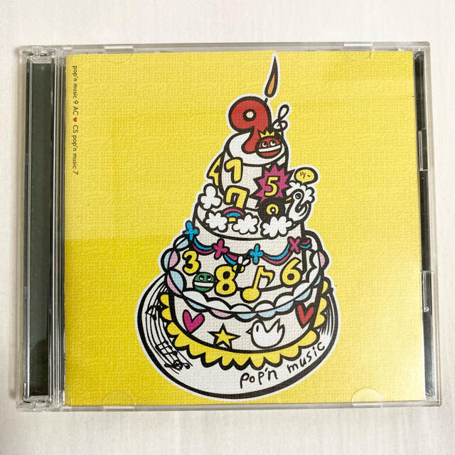 KONAMI(コナミ)のpop'n music 9 AC❤︎CS pop'n music 7 【帯付き】 エンタメ/ホビーのCD(ゲーム音楽)の商品写真