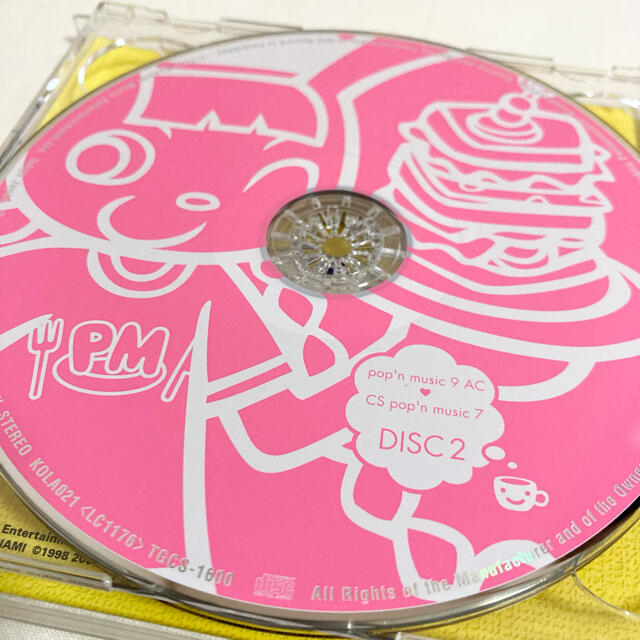 KONAMI(コナミ)のpop'n music 9 AC❤︎CS pop'n music 7 【帯付き】 エンタメ/ホビーのCD(ゲーム音楽)の商品写真