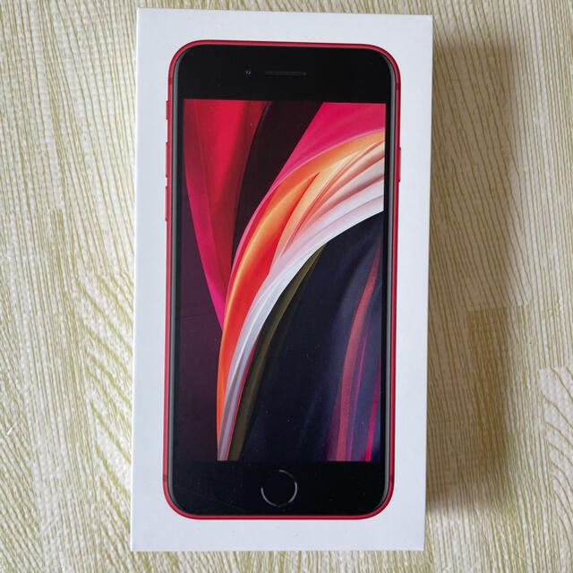 Apple(アップル)のきっちゃん様専用　iPhone iPhoneSE 空き箱 空箱  Apple 赤 スマホ/家電/カメラのスマートフォン/携帯電話(その他)の商品写真