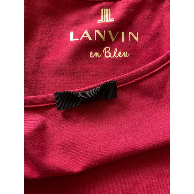 LANVIN en Bleu(ランバンオンブルー)の新品タグ付！3枚セット ランバンオンブルー リボンが可愛い キャミソール レディースのトップス(キャミソール)の商品写真