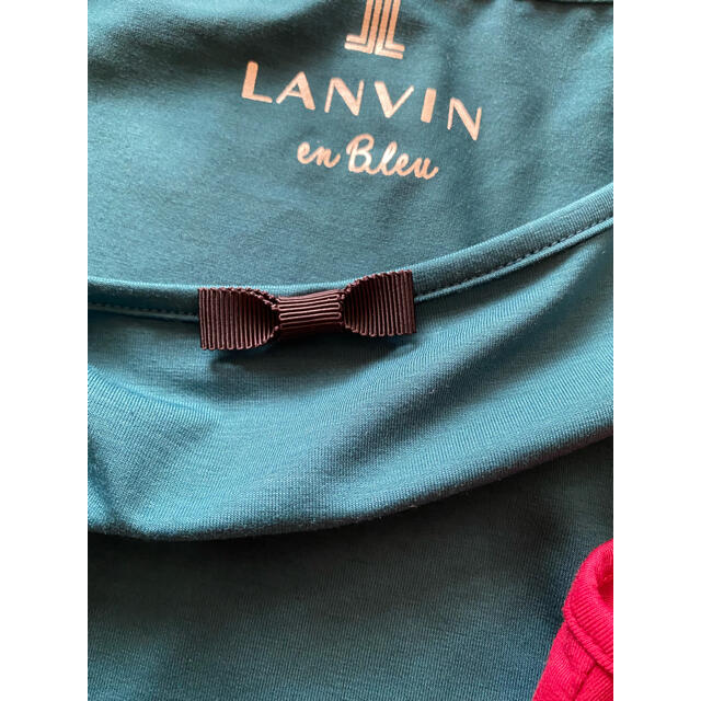LANVIN en Bleu(ランバンオンブルー)の新品タグ付！3枚セット ランバンオンブルー リボンが可愛い キャミソール レディースのトップス(キャミソール)の商品写真
