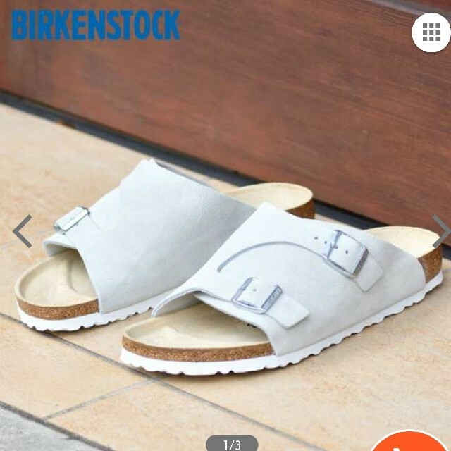 BIRKENSTOCK(ビルケンシュトック)のBIRKENSTOCK ビルケンシュトック チューリッヒ 24.5 未使用品 レディースの靴/シューズ(サンダル)の商品写真