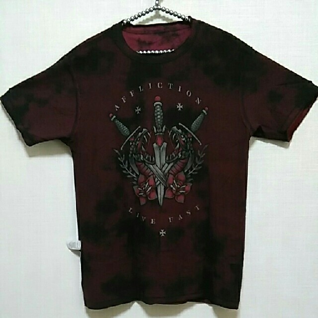 Ed Hardy(エドハーディー)のAFFLICTION Reversible MEDUSA REVENGE 新品Ｌ メンズのトップス(Tシャツ/カットソー(半袖/袖なし))の商品写真