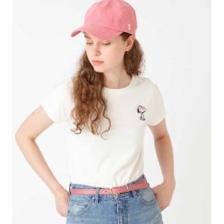 ジルスチュアート(JILLSTUART)のJILL STUART  ピーナツコラボTシャツ(Tシャツ(半袖/袖なし))