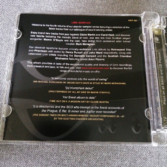LINN SACD/Volume4 エンタメ/ホビーのCD(その他)の商品写真