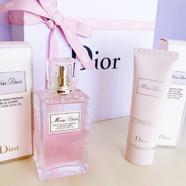 Dior ハンドクリーム☆ボディオイル　セット