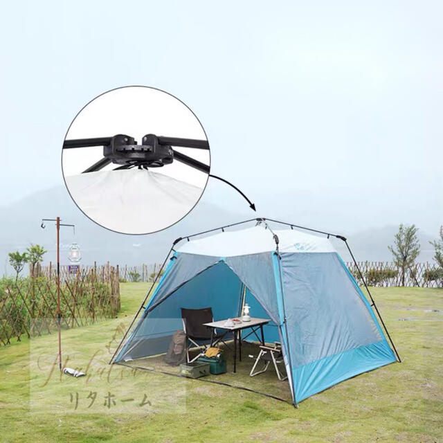 広いスペース☆屋外テント 大型テント 5~8人用屋外ファミリー 広いスペース☆屋外テント 大型テント 5~8人用屋外ファミリー