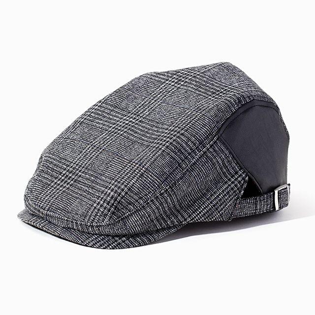 矢沢永吉 ショップ限定 ハンチング(ロゴ)グレンチェック 矢沢永吉 ショップ限定 ハンチング(ロゴ)グレンチェック